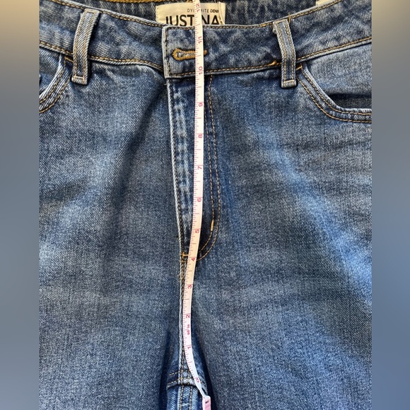 Dynamite Justina Medium Wash Mom Jeans size 14 - Picture 6 of 7